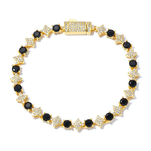 Pulsera de Tenis para Hombre con Circones Estrella de 6mm - Image 5