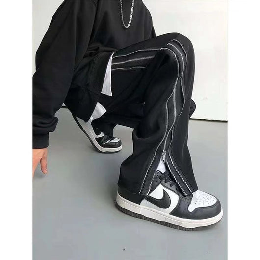 Pantalones Deportivos Hombre Cintura Alta Corte Relajado - Image 4