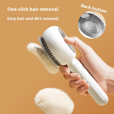 Peine Deslanador para Gatos de Acero Inoxidable - Eliminación de Pelo con Un Click - Image 4