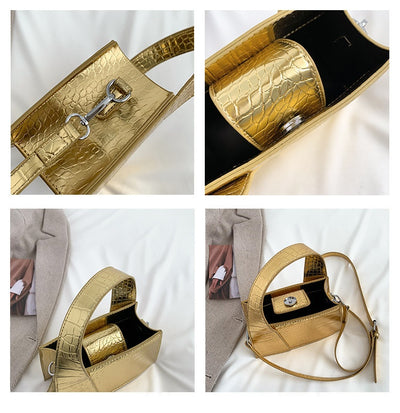 Bolso de Hombro Cuadrado Liso - Diseño Moderno y Versátil - Image 26