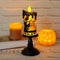 Lámpara Decorativa Halloween Castillo Calabaza con Velas LED
