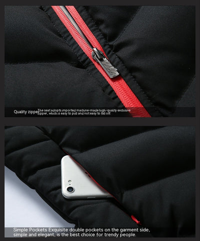 Chamarra Acolchada Casual para Hombre - Image 14