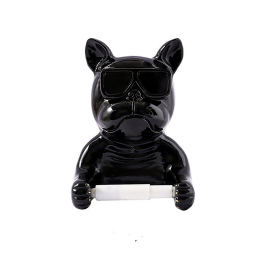 Dispensador de Papel Higiénico con Estatua Decorativa de Animal - Image 2