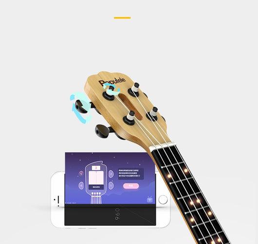 Ukelele Inteligente U1 Spruce - Kit Completo con App de Aprendizaje - Image 8