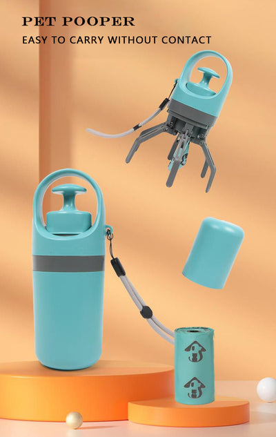 Recogedor de Desechos para Mascotas con Dispensador de Bolsas - Image 10