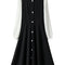 Vestido Negro Clásico Estilo Hepburn - Elegancia Francesa Atemporal