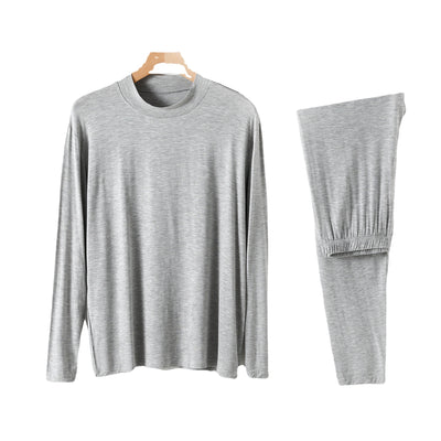 Conjunto de Pijama Térmico de Cuello Alto y Manga Larga - Image 5