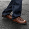 Zapatos de Cuero Británicos para Hombre - Estilo Moderno y Atrevido