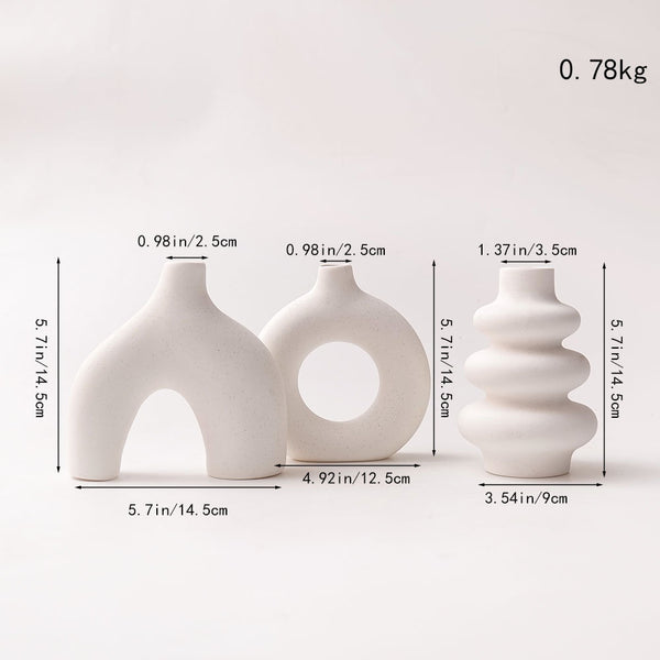 Jarrón Origami Geométrico para Decoración de Interiores