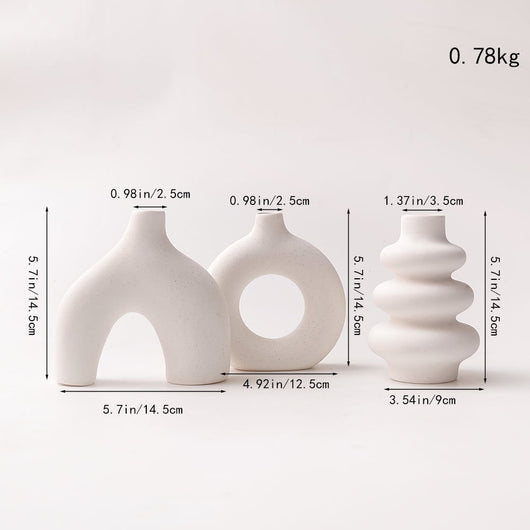 Jarrón Origami Geométrico para Decoración de Interiores