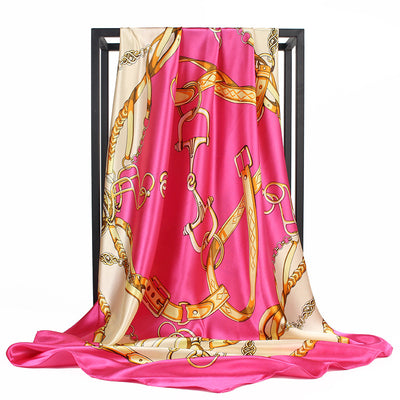 Pañoleta Estampada Grande de Rayón para Mujer - Image 5