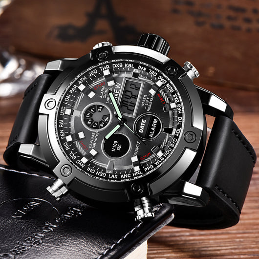 Cinturón Inteligente para Hombre con Reloj Multifuncional Integrado - Image 2