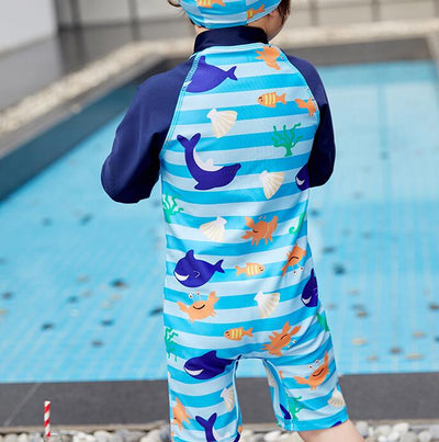 Traje de Baño Infantil de Una Pieza - Image 13