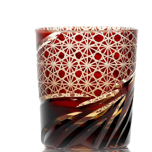 Vaso de Cristal Asterismo Estilo Edo Japonés - Image 7