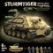 Tanque Militar de Bloques de Construcción Compatible con Minifiguras