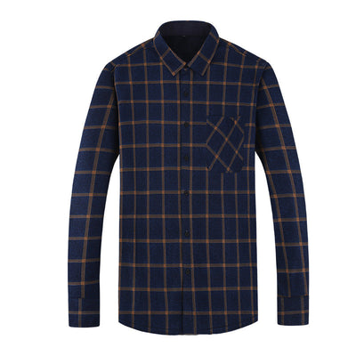 Camisa Abrigo Cuadros Cálida para Hombre - Estilo Casual Moderno - Image 21
