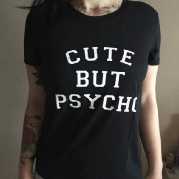 Playera Estampada de Manga Corta para Mujer