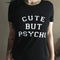 Playera Estampada de Manga Corta para Mujer