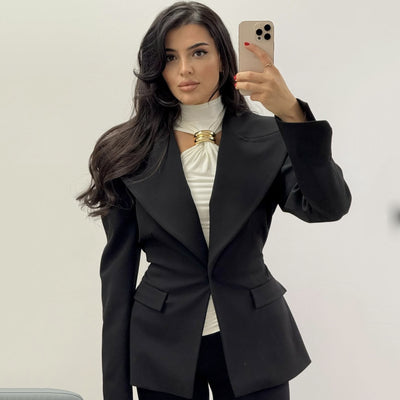 Blusa Dorada sin Mangas con Hombros Descubiertos y Tela Elástica - Image 39