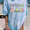 Camiseta Suelta con Estampado Tie-dye Multicolor