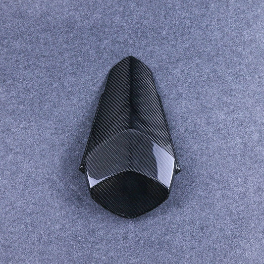 Cubierta Protectora de Fibra de Carbono para Asiento Trasero de Motocicleta
