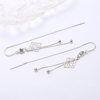 Aretes de Diamante para Mujer - Diseño Europeo y Americano - Image 7