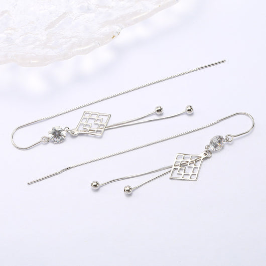 Aretes de Diamante para Mujer - Diseño Europeo y Americano - Image 7