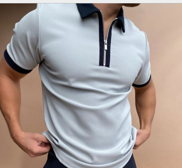 Playera Deportiva para Hombre con Cierre - Image 3