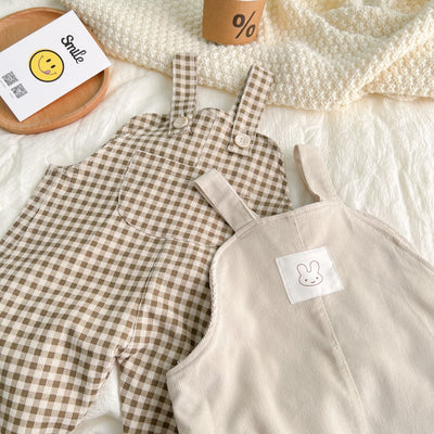 Pantalones de Pana a Cuadros para Niños Pequeños - Image 10