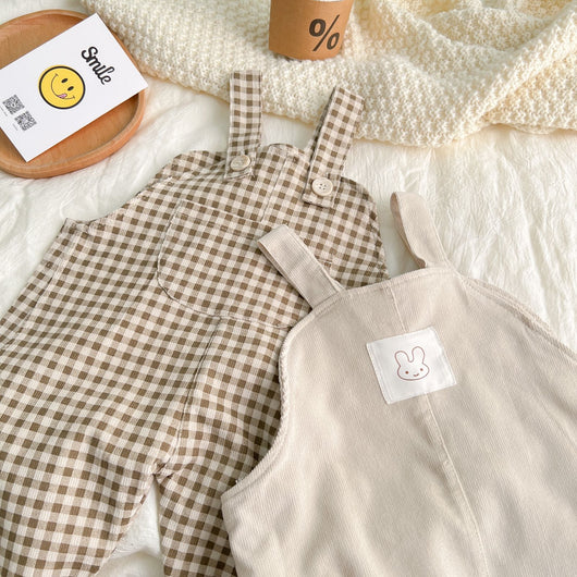 Pantalones de Pana a Cuadros para Niños Pequeños - Image 10