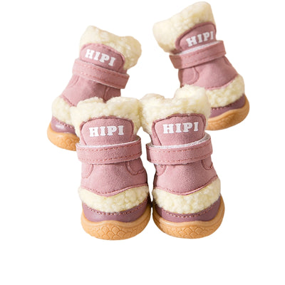 Botas Impermeables para Perros - Protección Antideslizante para Nieve y Lluvia - Image 11