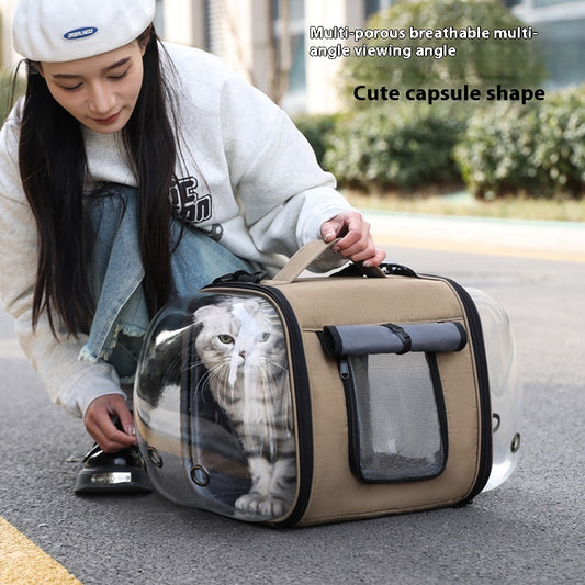 Mochila Cápsula Espacial Transpirable con Bandolera - Gran Capacidad