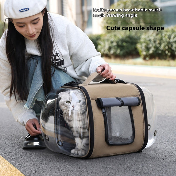 Mochila Cápsula Espacial Transpirable con Bandolera - Gran Capacidad