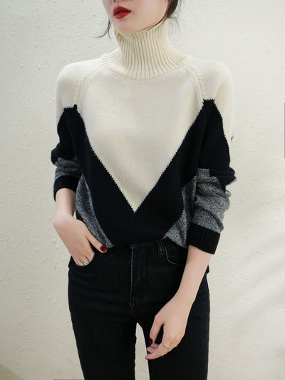 Suéter Cuello Alto de Lana Merino - Prenda Base Versátil - Image 13