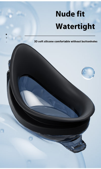Gafas de Natación HD Anti-Empaño con Gorro - Marco Grande Impermeable - Image 32