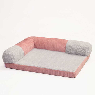 Cama Sofá para Perros de Lino Resistente a Arañazos con Cojines Removibles - Image 18