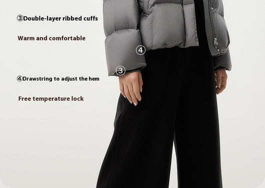 Abrigo Acolchado Grueso para Mujer - Calidez y Estilo - Image 7