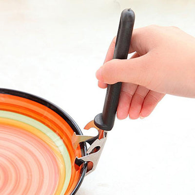 Pinza Antical de Acero Inoxidable para Bowls y Recipientes