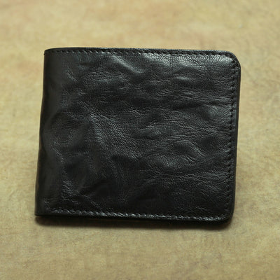 Billetera de Cuero Vintage Retro Clásica - Image 6
