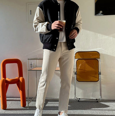 Chaqueta Beisbolera Suelta y Versátil - Image 9