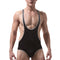 Traje de Lucha Ajustador de Seda Helada Ultra Delgado para Hombre