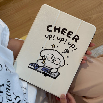 Funda Protectora Acrílica para Tablet con Diseño de Perro Reparador y Soporte para Lápiz - Image 6