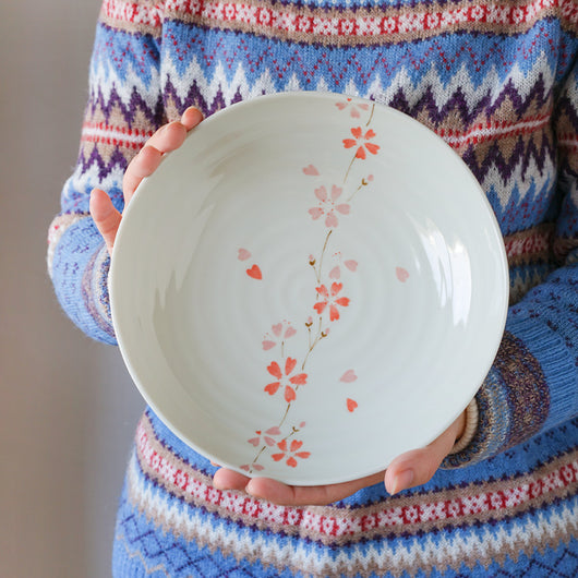 Plato de Cerámica Decorativo con Diseño Floral para el Hogar - Image 20