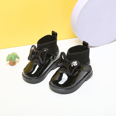 Botas Cortas de Cuero Suave para Niñas - Diseño Elegante y Cómodo - Image 6