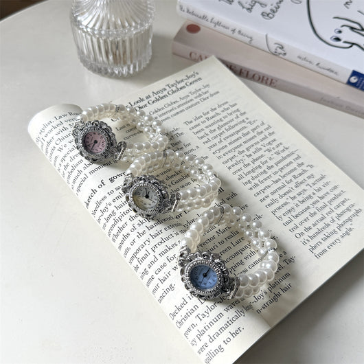 Reloj de Pulsera con Perlas para Mujer - Image 13