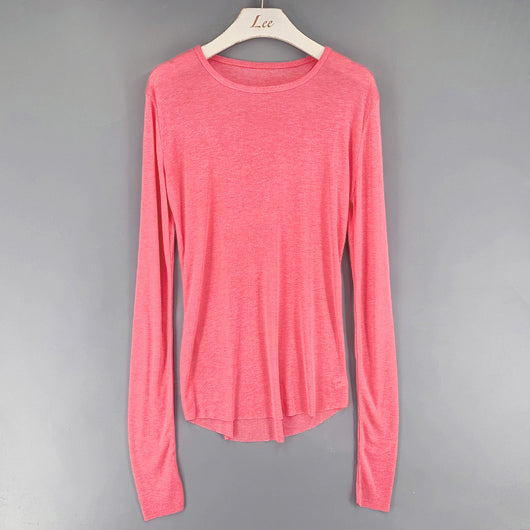 Blusa Semitransparente de Manga Larga en Colores Sólidos - Image 8
