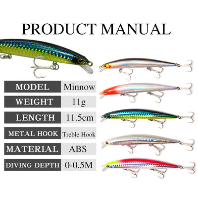 Señuelos de Pesca Topwater con Pesas para Lubina y Bajo - Image 10