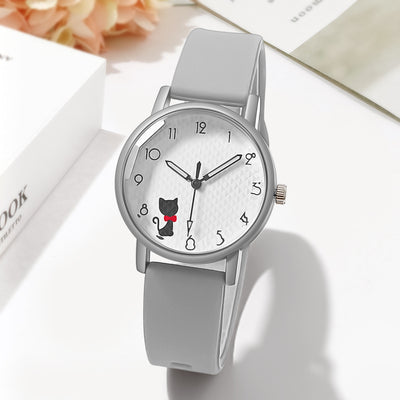 Reloj de Cuarzo con Correa de Silicona para Estudiantes - Image 5