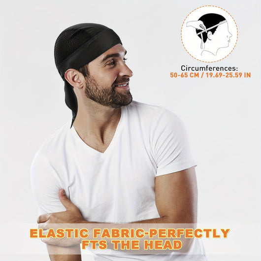 Gorra Bandana Minimalista con Texto Estampado para Hombre