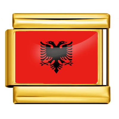 Pulsera Italiana con Resina Epóxica y Banderas del Mundo - Image 7
